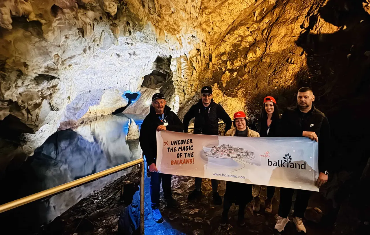 Old-town guided walk in the Balkans