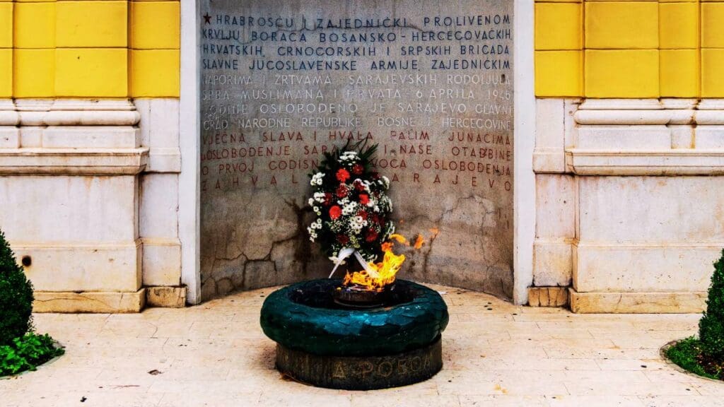 Eternal Flame - Vjecna Vatra - Sarajevo walking tour