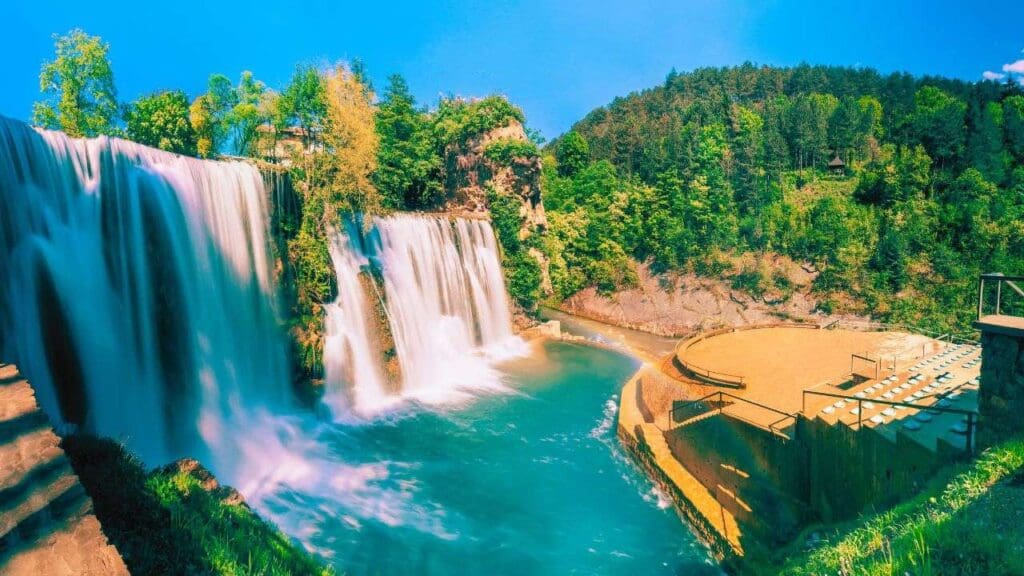 Pliva waterfall - Jajce - Bosnia